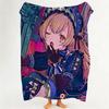 Game B BanG D Dream Throw Flannel Throw Blanket Suitable for Sofa Living Room Bedroom