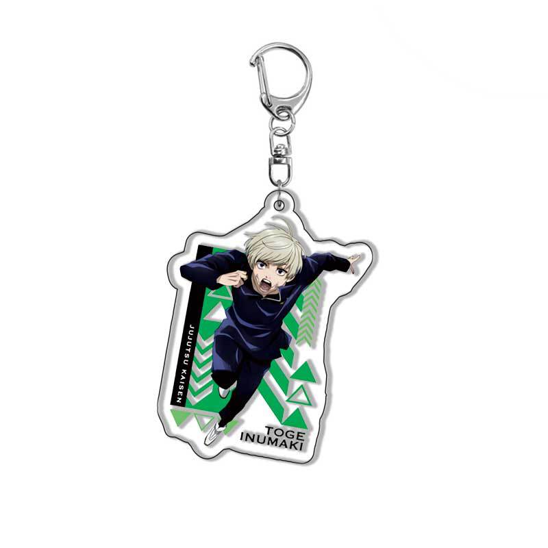 Anime Keychain Jujutsu Kaisen Yuji Itadori Megumi Fushiguro Nobara Kugisaki Acrylic Keychain Pendant Anime Accessories Cartoon