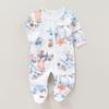 Pure Cotton Baby Jumpsuit: Newborn Romper for Spring, Autumn & Summer