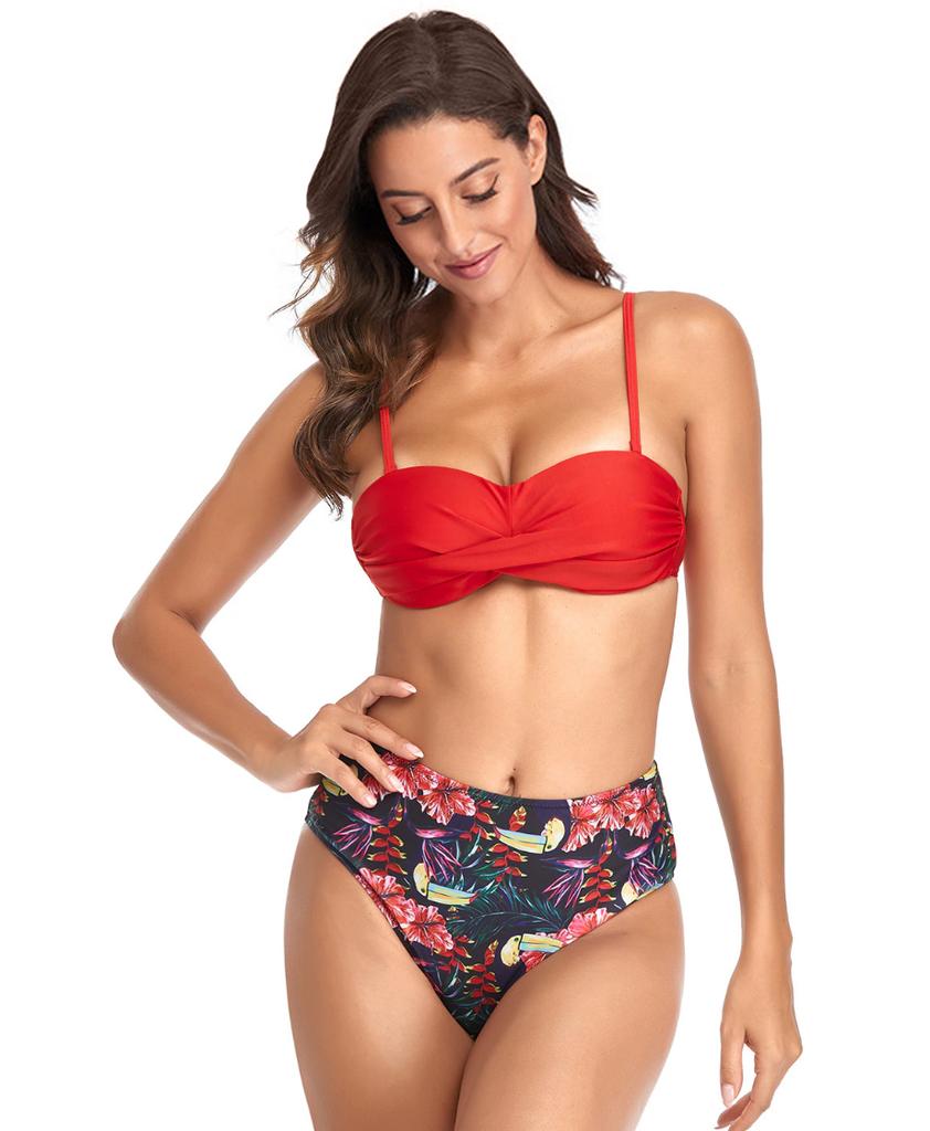 Brazil Fürdőruha Kétrészes Bikini Szett Karcsúsító Bugyi M