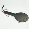 Round Spanker Bondage Role Play,Dual-sided Thick Leather Spanking Paddle Slapper with Spikes,BDSM Sex Toys For
