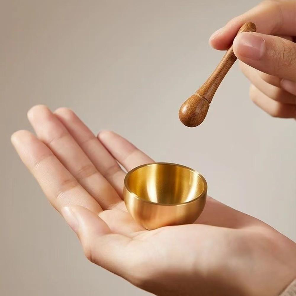 Portable Sound Bowl Stress Relief Tibetan Singing Bowl Unique Gift Mini Singing Bowl Sound Healing