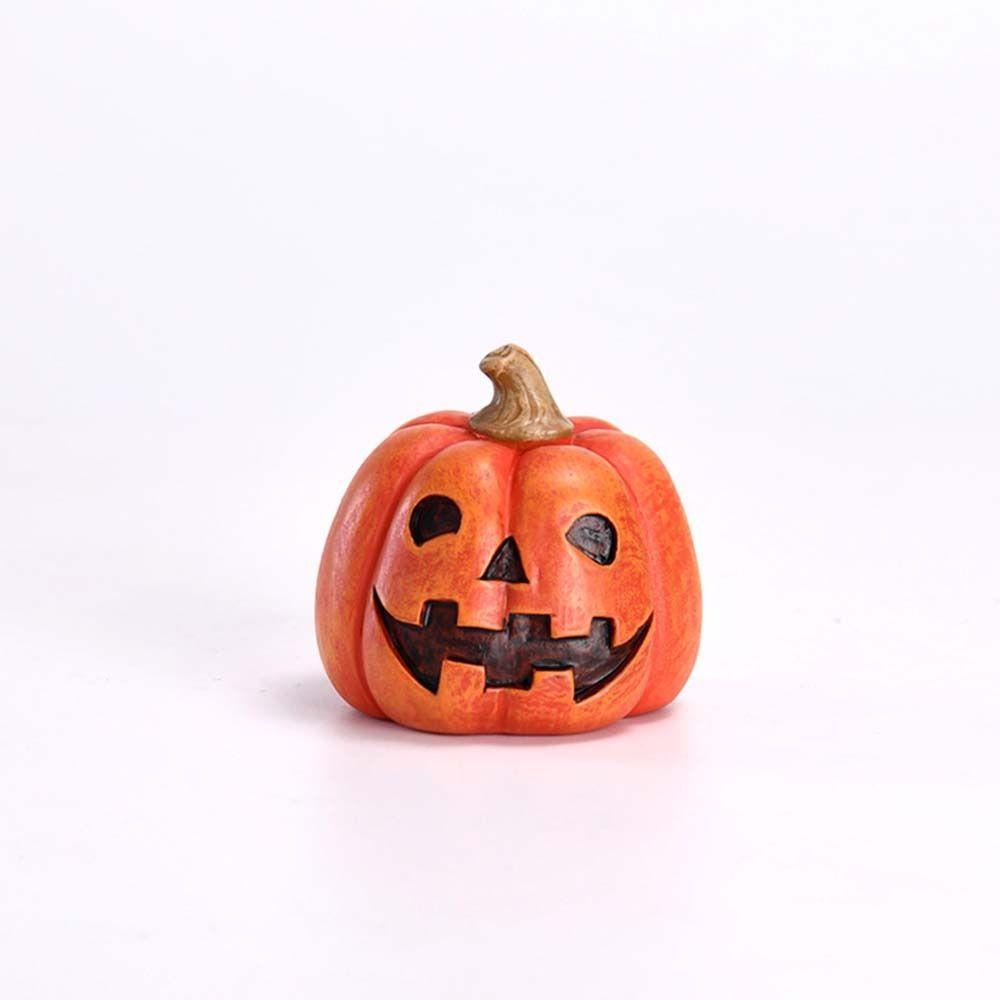 DIY Handmade Craft Halloween Pumpkin Model Resin Fake Pumpkins Model  Thanksgiving
