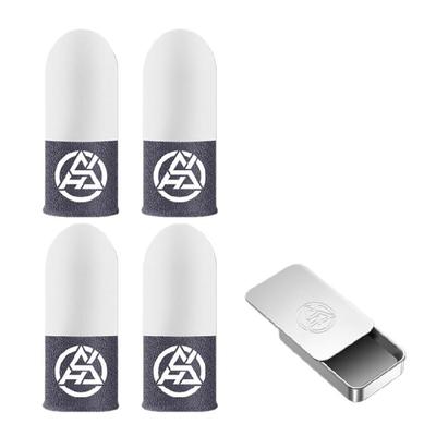 Gants de doigt pour gaming en fibre d'argent de qualité supérieure avec design luminescent, compatibilité multi-appareils et ajustement ergonomique