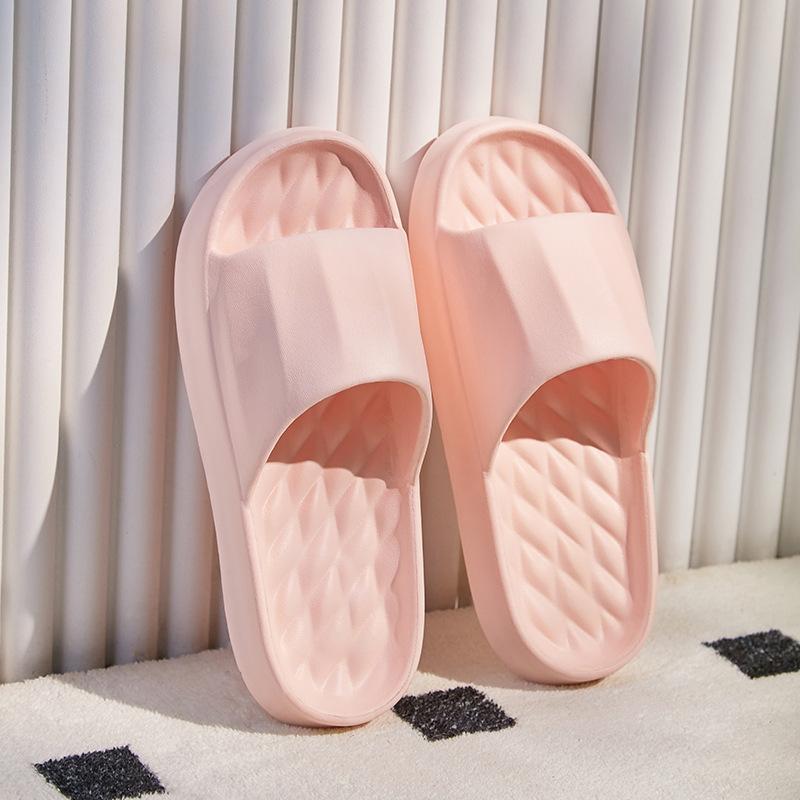 EVA Schlüpfsandalen neue Karomuster coole Hausschuhe Paar Indoor-Flip-Flops