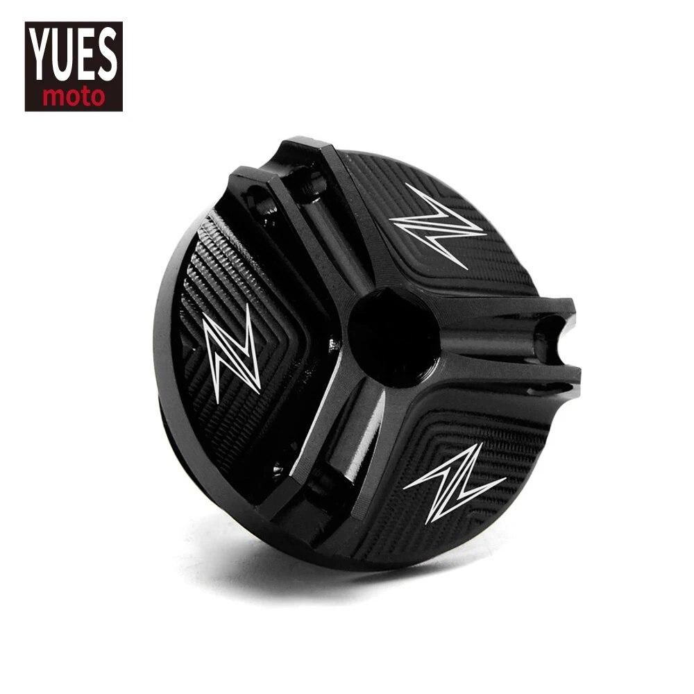 Moto Accessories M20*2.5 Aluminum Oil Filter Cup Engine Plug Cover For Kawasaki Z800 Z650 Z900 Z400 Z1000 Z1000R Z1000SX Z900RS