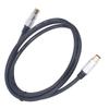 Coaxial Cable 5ft Triple Shielded 9.5mm Male to Female RG59U Coax TV Cable for Satellite Receivers