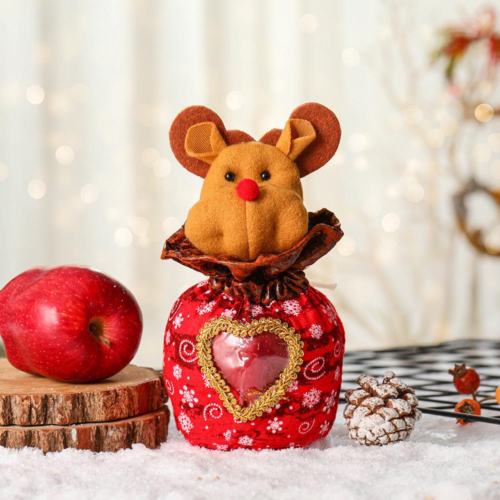 Christmas Eve Apple Candy Gift Tote & Packaging Bag