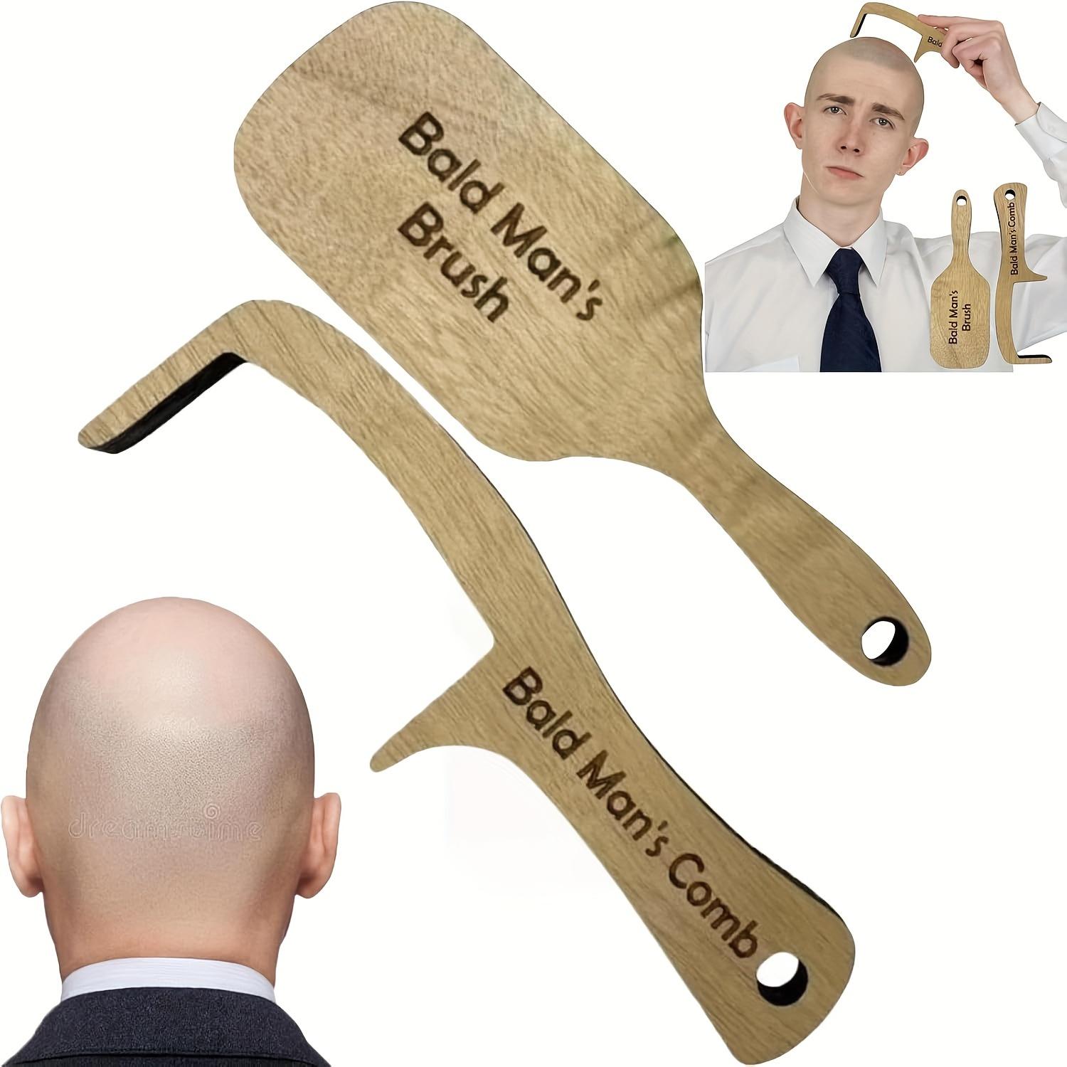 

2pcs Hilarious Bald Men s Combs - Perfect Party & Novelty Gifts for Adults, Unique Hair Styling Tools 2pcs