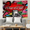 1PC Coca-cola Artwork Design Tapestry, Unique Design Tapestry, Suitable for Bedroom,Livingroom, Playroom,Heartwarming Holiday Gifts