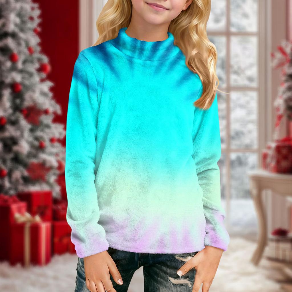 Kinder Alltags Langarm T-Shirt mit Aufdruck