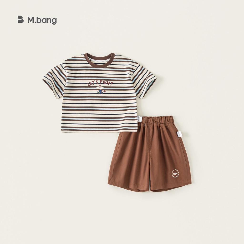 Boys Short Sleeve T Shirt And Shorts Set With Cotton Material For Summer Play