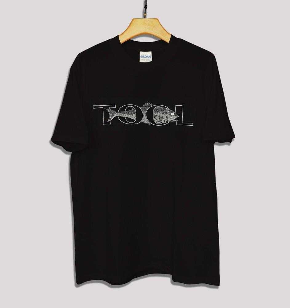 Tool Band T Shirt Black 2012 Adam Jones Artwork Fish Graphic Tee S-2XL Unisex T-Shirt XXXXL