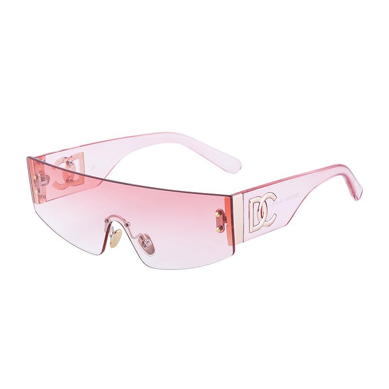 

Персональные интегрированные безрамные солнцезащитные очки женские Tide стимпанк солнцезащитные очки мужские