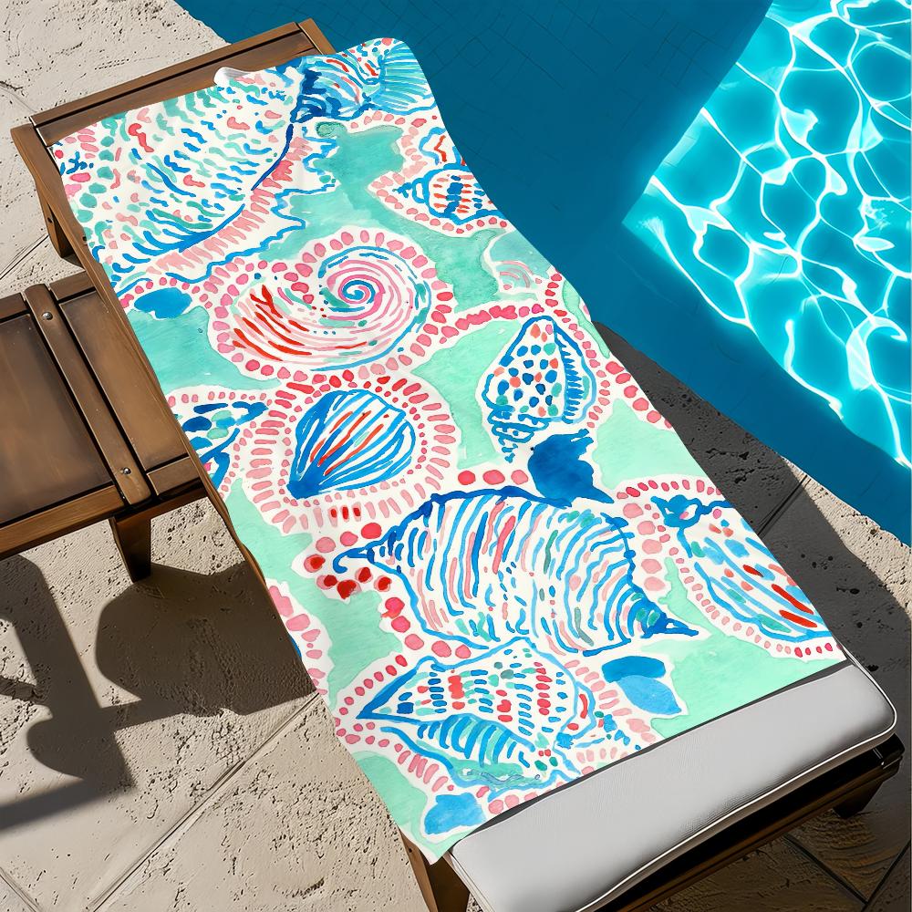 L-Lilly Logo Towel Gift For Travel Gym Sauna Travel Spa Shower Camping Quick Dry Sports P-pulitzer-P Beach Towels Soft Pool