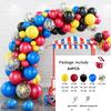Red Green Blue Yellow Balloons Garland Arch Kit Latex Ballon Set Carnival Circus Toy Themed Party Birthday Decoration Air Globos