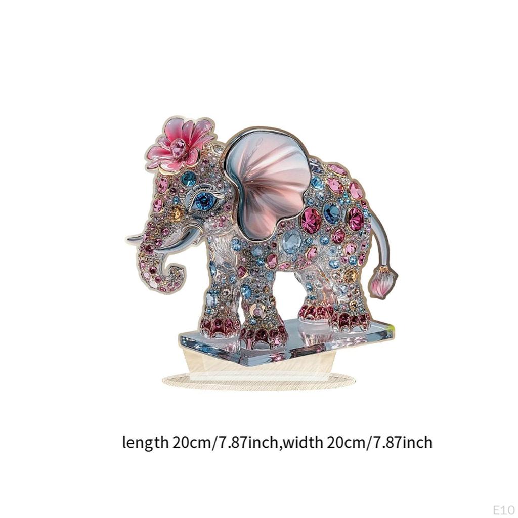 Acrylic Animal Decor 2D Flat Sign Attractive Table Decoration Ornament for Restaurant Cabinet