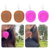 Cowgirl Hat Earrings Cute Western Earrings for Women Rhinestones Cowboy Hat Dangle Drop Earrings Trendy Jewelry Gift