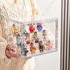 1pc 3-Layer Acrylic Clear Display Storage Box for Fingures Foldable Display Case for Figurines Dolls Action Figure Organizer box