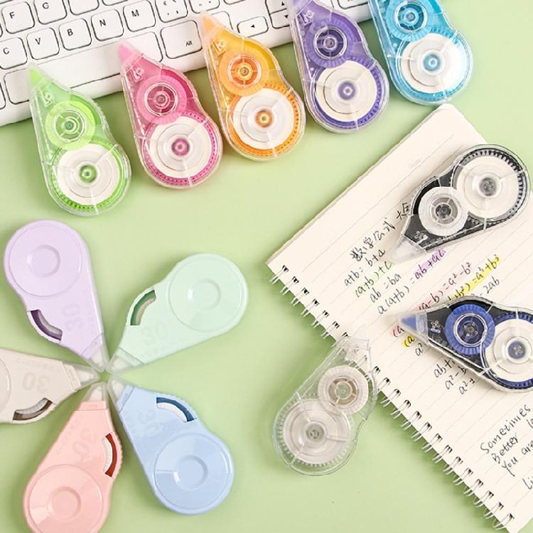 10Pcs Correction Tape Roller Total 80m for School and Office Supplies 8mx5mm White out Correction Tape for Writing