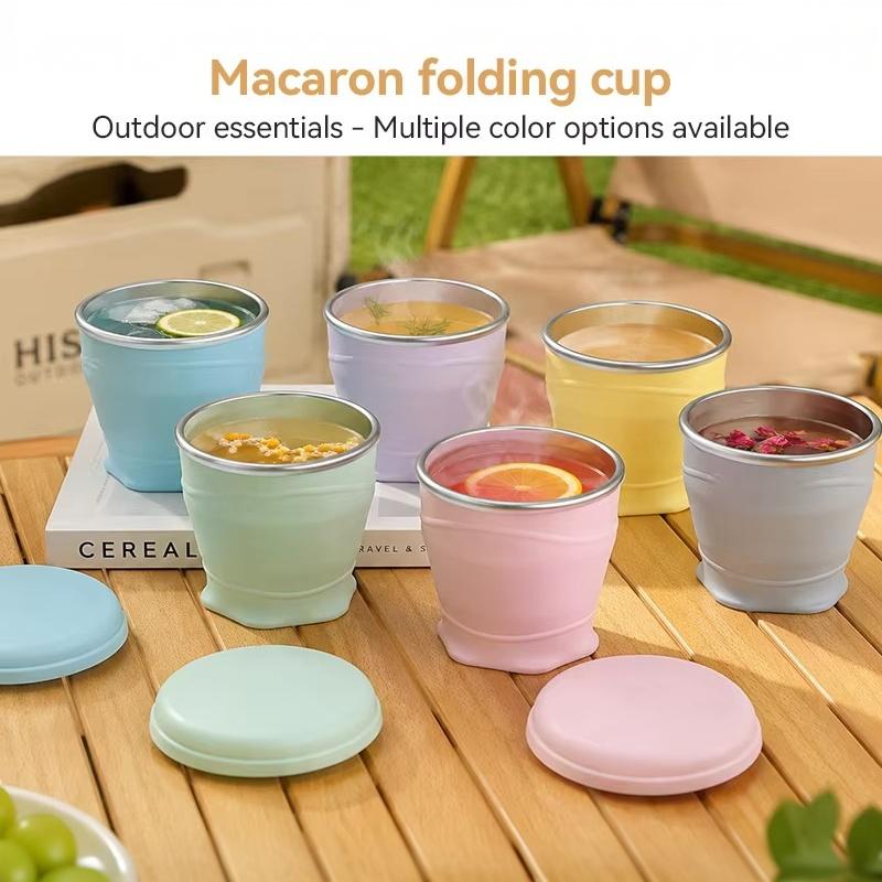 Collapsible Silicone Water Cup – Portable, Leak-Proof & Bpa-Free For Travel, Hiking, Camping, Gym, Office