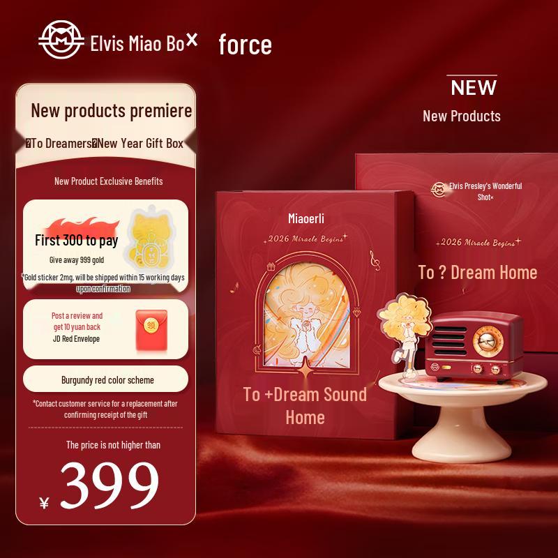 Mao Wang Little Prince OTR Bluetooth Speaker New Year Gift Set