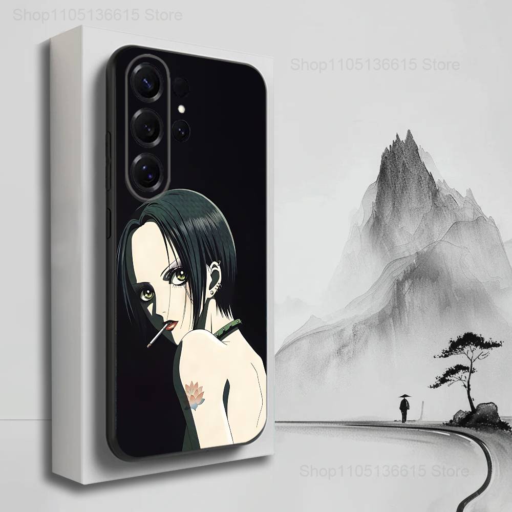 Anime N-Nana O-Osaki Cute  Phone Case For Samsung S25,S24,S23,S22,S21,S20,S10,S9,Ultra,Plus,Lite,FE,Soft Silicone Black Cover