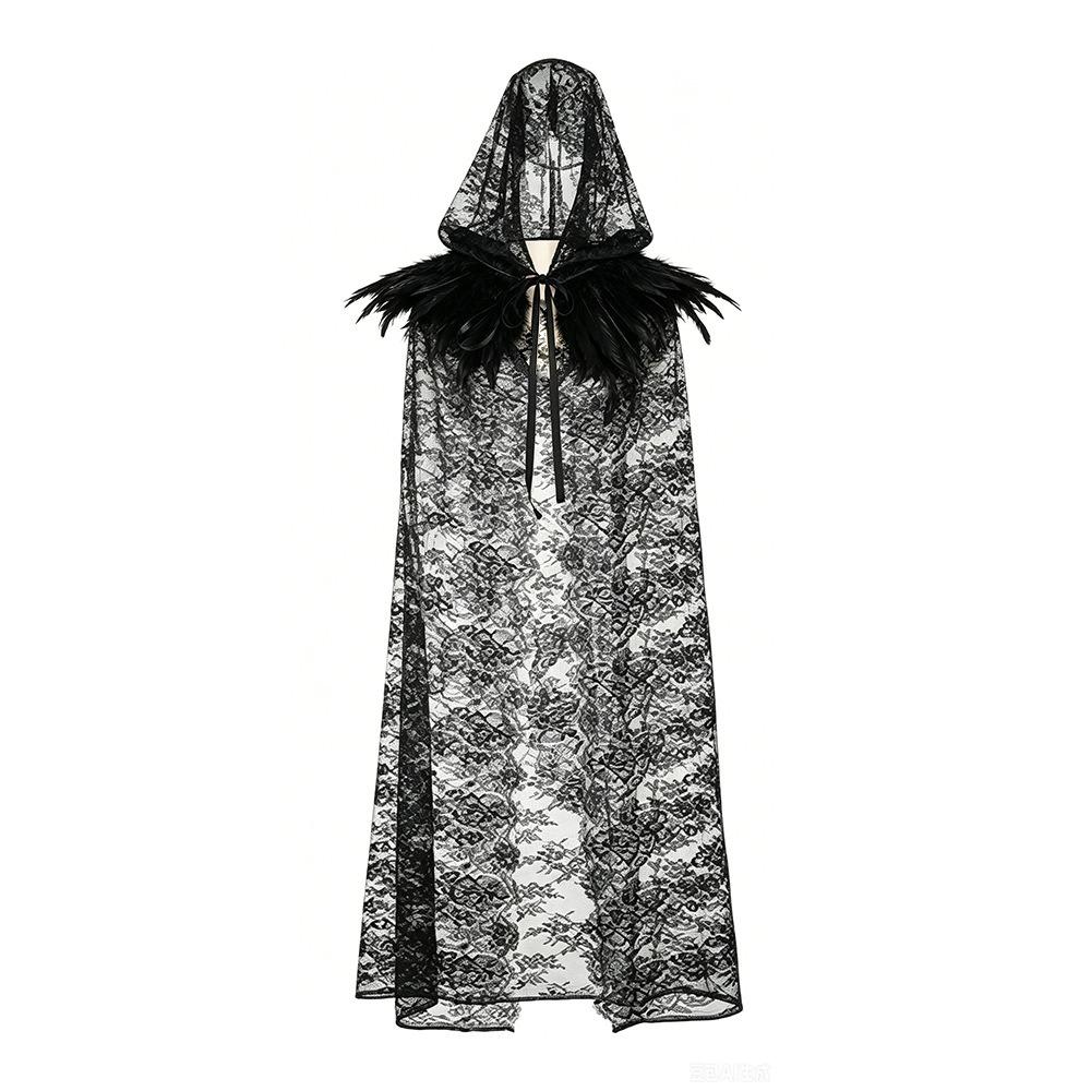 Lace-up Overcoats Vintage Cosplay Costume New Design Costume Cape