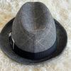 Used Rare Size ROYAL STETSON Stetson Folded Hat 55cm