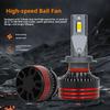 65W Auto LED Scheinwerfer Superhell Fern- und Abblendlicht Integriert H4 mit Dekodierung LED Scheinwerfer Nebelscheinwerfer