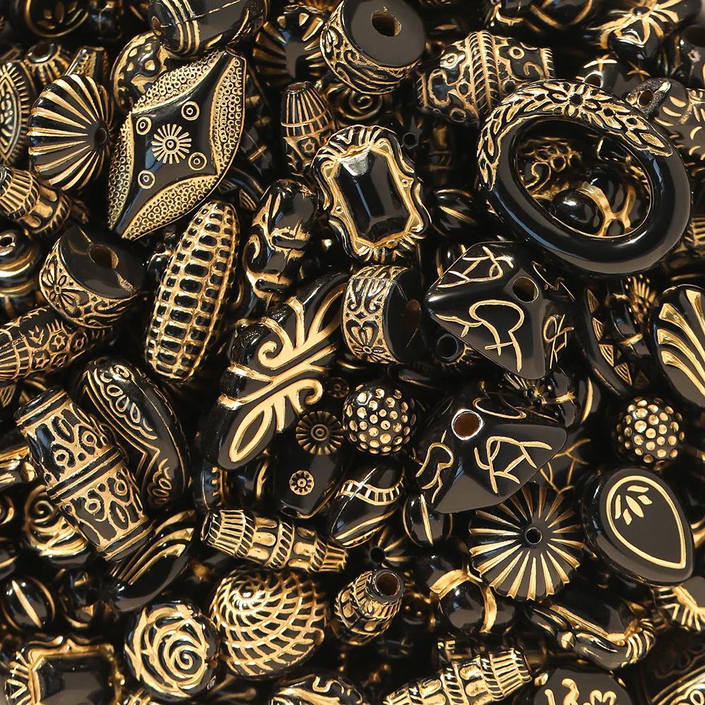 

TX56 20g/Lot Niche Mixed Dreamy Cute Classical Bead Style Acrylic Spacer Texture DIY Handmade Beaded Material Jewelry Accessorie 20g