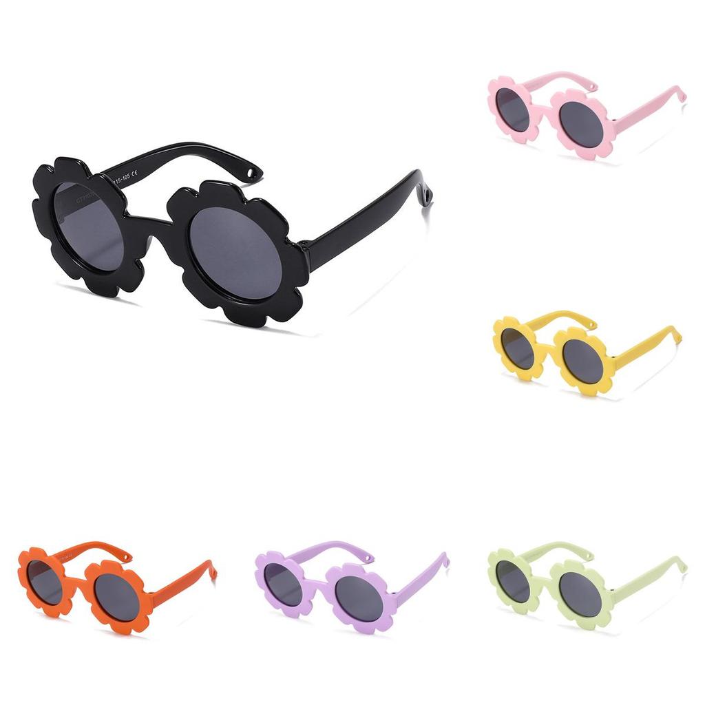 Sunflower Kidss Design Polarized Sunglasses Summer Uv Outdoor Protection