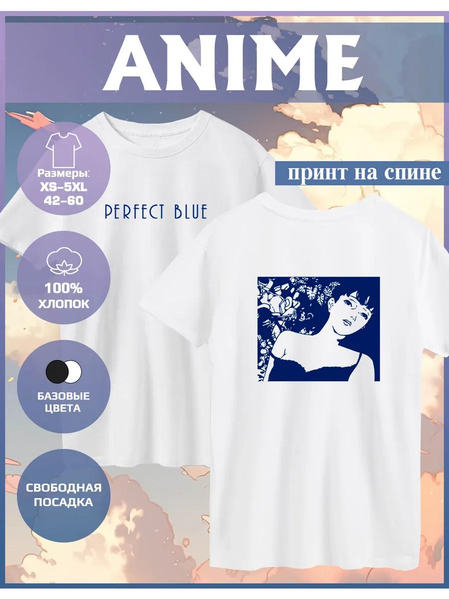 Anime Print T-shirt S