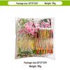 Hawaiian Party Set: 100PCS Colorful Paper Straws, Umbrella Picks, Fruit Picks, Honeycomb Pineapples, Flamingos, Firework Picks
