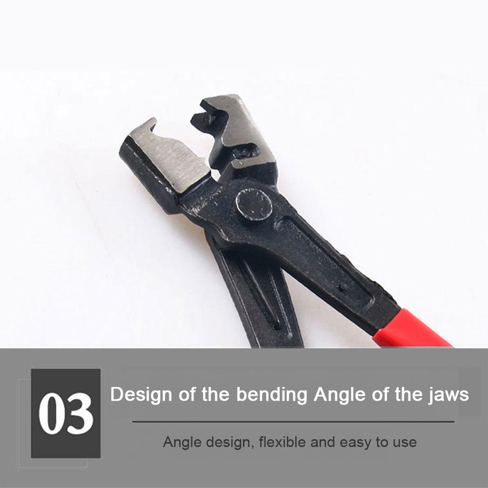 Szczypce do opasek samochodowych typu R, szczypce zaciskowe do węży olejowych, szczypce do zaciskania kołnierzy, szczypce do opasek wężowych, szczypce do zaciskania rur wodnych, suwmiarka, narzędzie do naprawy samochodów
