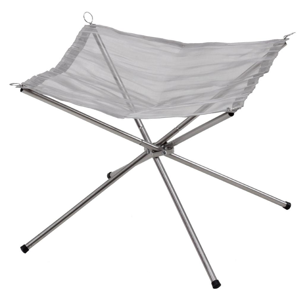 BUNDOK Handy Bonfire Stand with Storage 44cm Bonfire Stand BD-480 Case, Foldable, Storage,