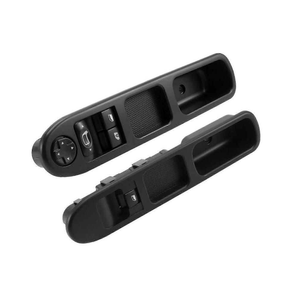 2Pcs Driver Side + Passenger Side Electric Power Window Control Switch for Peugeot 207 2007-2015 6554QC 6490HQ 6554HJ