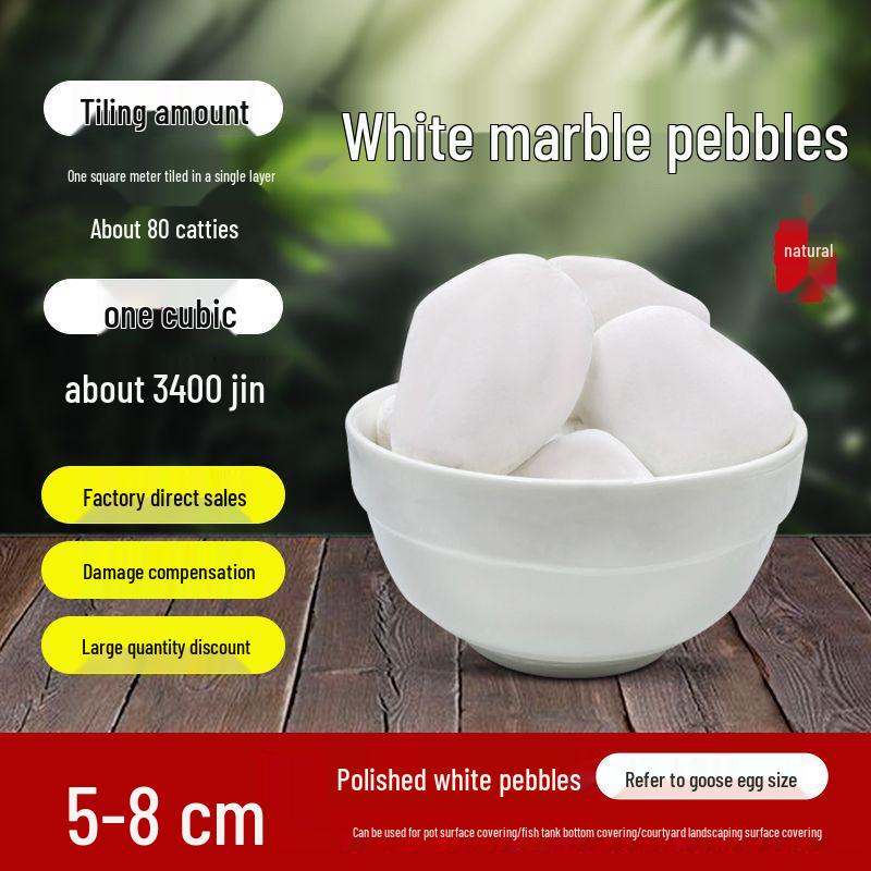 Courtyard Five-Color Pebble Paving: Natural Small Stones for Garden Landscaping