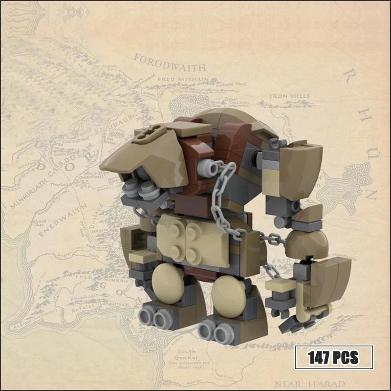 

Movie Scene MOC Building Block Tower Model The Tree Bricks The Witch King Toys Ultimate Collector Series Gifts