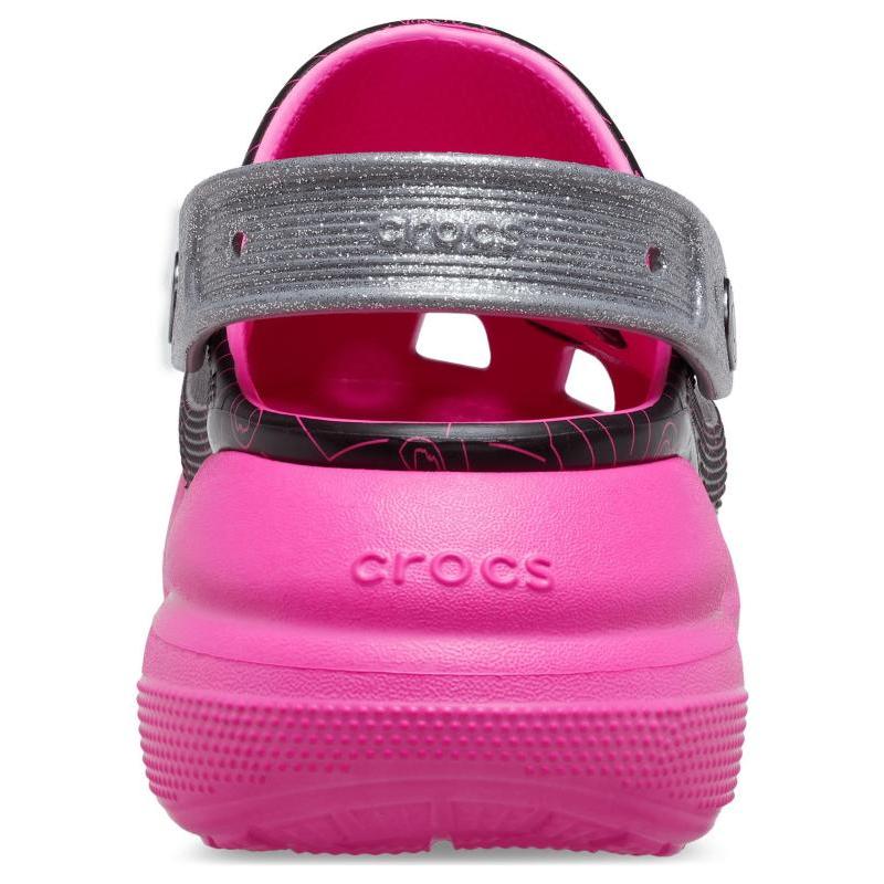 Crocs X Barbie Crush Clog Barbie Sandals Women's Black Pink