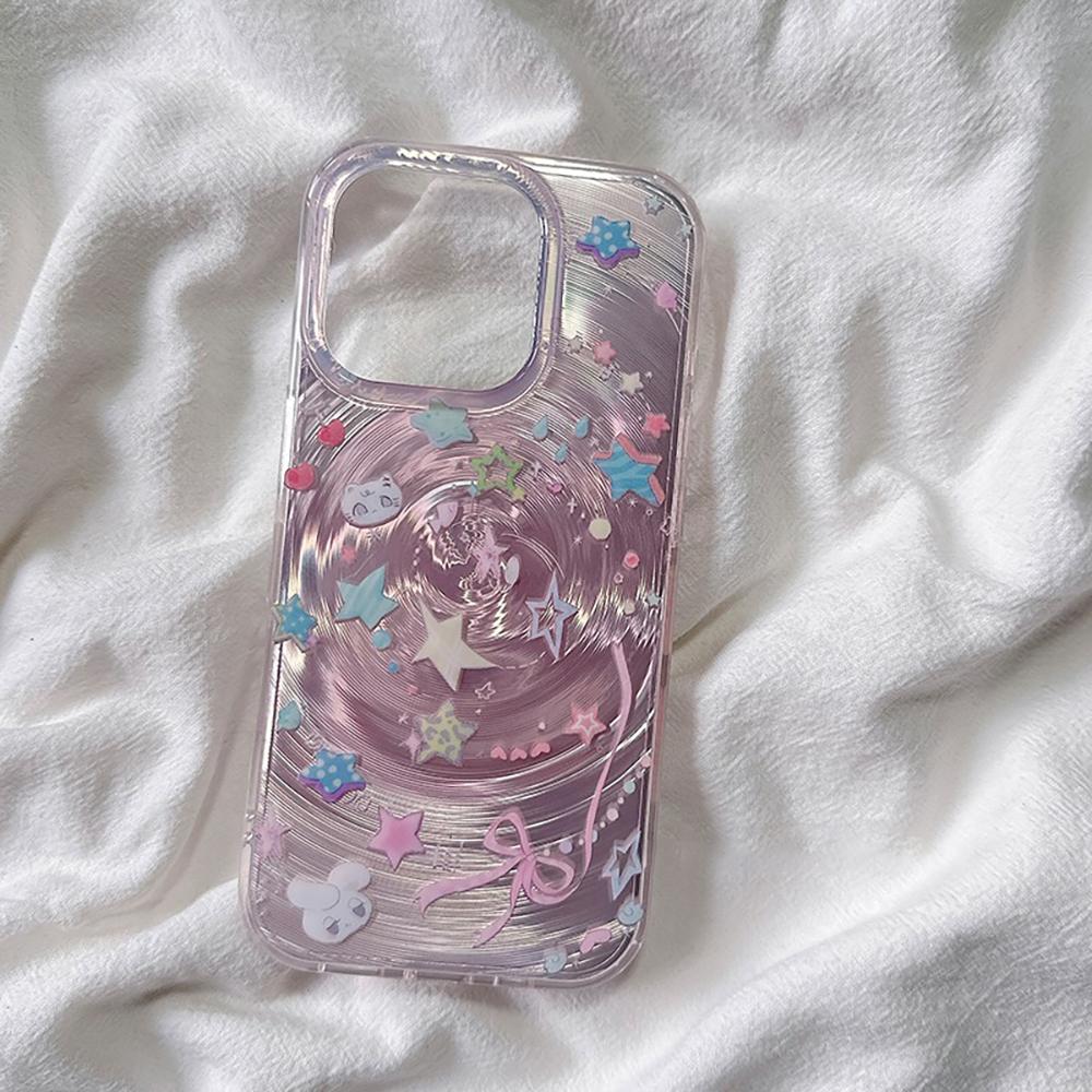 

Радужный глянцевый чехол для телефона для iPhone 11 13 14 15 16 17 Pro 17 13 14 15 Pro Max Высококачественный чехол с полной защитой в фантазийном цветочном стиле iPhone 12 Pro Max