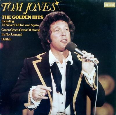 LP Record TOM JONES - The Golden Hits TAB2 Decca 1980 UK Pop Used