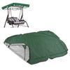 Outdoor Swing Canopy Silver Coated Oxford Cloth Waterproof Swing Chair Top Cover for Garden Sun Shade Accessory