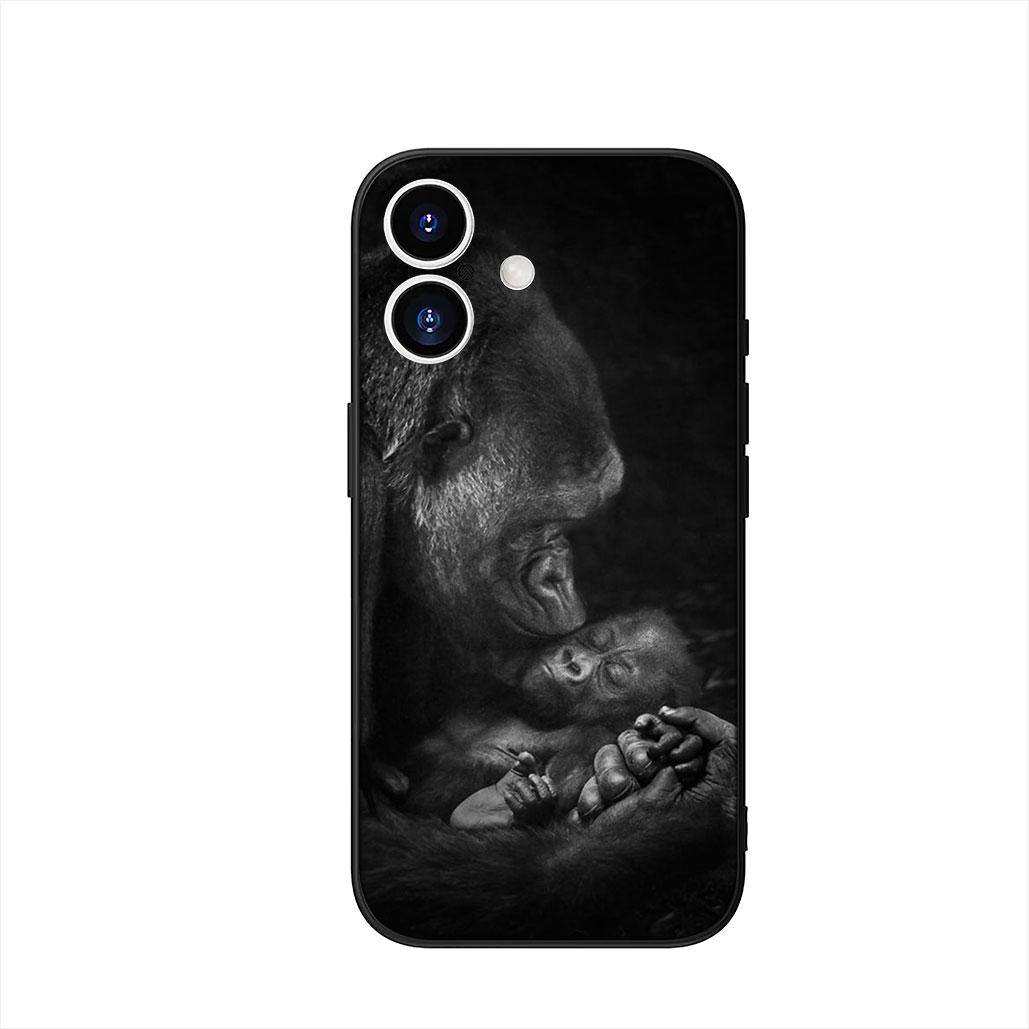 

Monkey Cute Gorilla Ape Baby Phone Case for Samsung Galaxy A55 A54 A25 A36 A17 A26 A35 A33 A34 A14 A37 S8 S9 S20 S21 FE S10 Plus Galaxy A54 5G