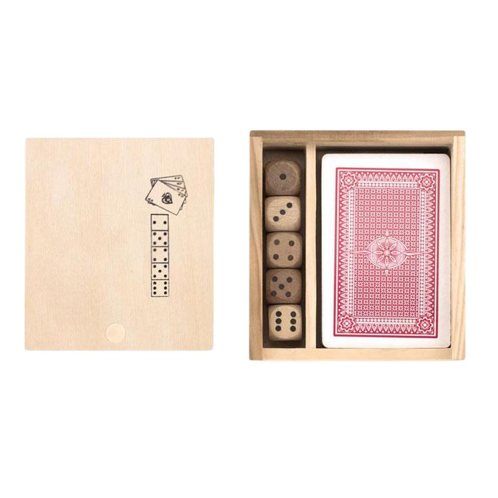 MidOcean Las Vegas Playing Cards And Dice Set