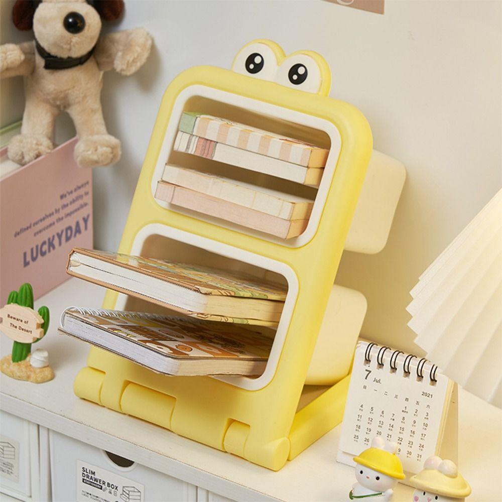 Large Capacity Slanted Pen Holder Desktop Storage Rack Student Pen Barrel