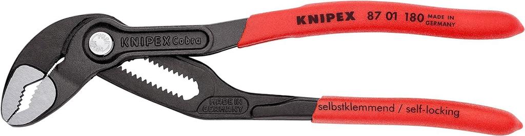 KNIPEX Pliers Cobra 180mm Red
