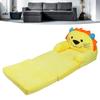 Comfy Kids Sofa Toddler Chair, 2 In 1 Toddler Couch Fold Out, Convertible Sofa To Lounger, Cartoon Animal  Kids Furniture for Playroom Rding Rela