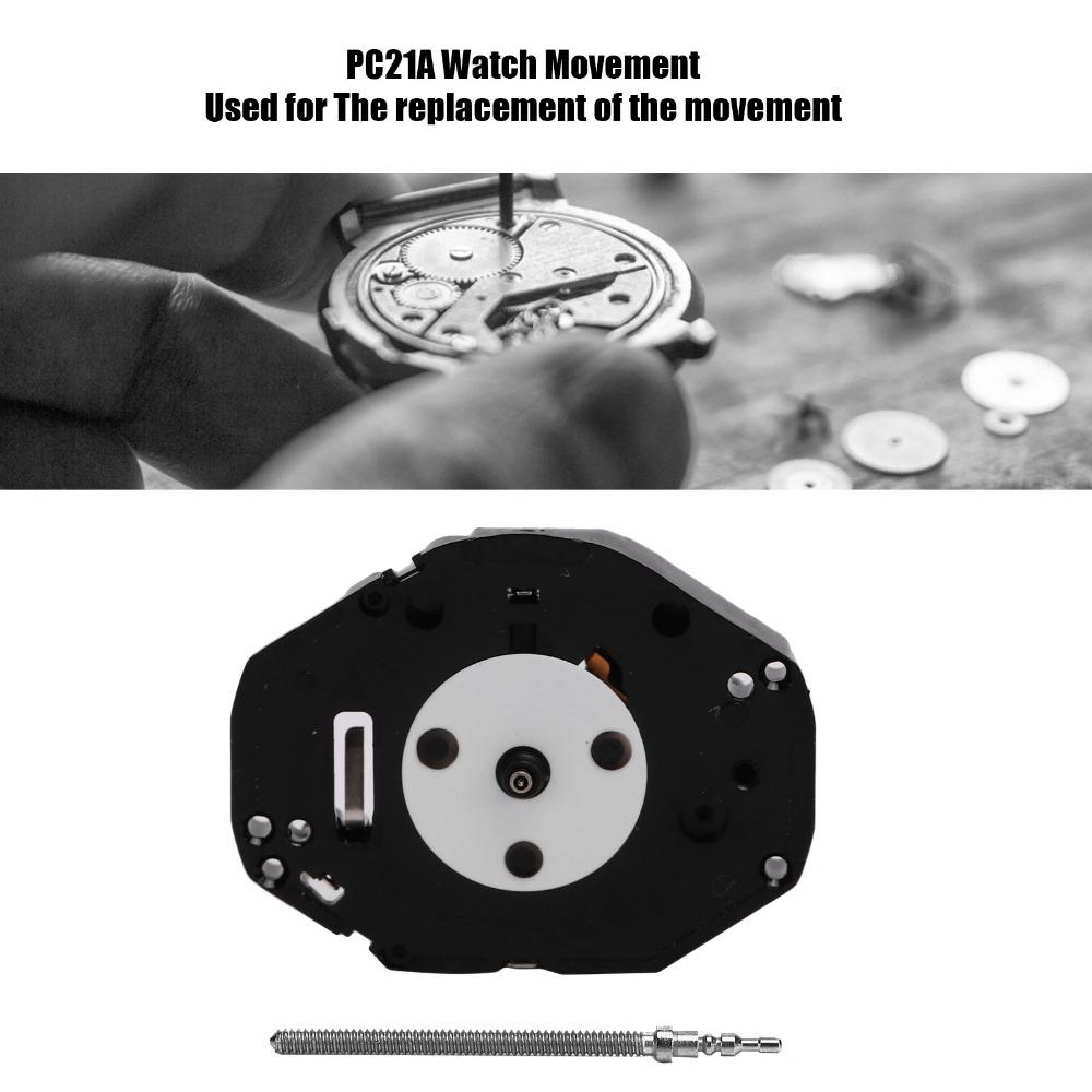 Small Size PC21A Watch Movement Plastic Professional Watch Movement Watch Repairing
