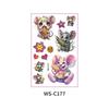 Cross Border Children's Cartoon Tattoo Stickers Space Dinosaur Boy Girl Cute Temporary Waterproof